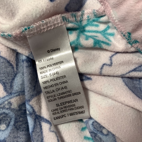 Small Disney Stitch Pajama fleece pants - Picture 3 of 3